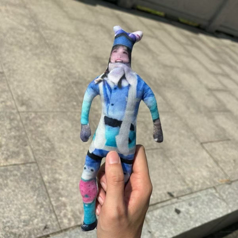 Wedding Souvenir - Gepersonaliseerd knuffel voor vader met foto,