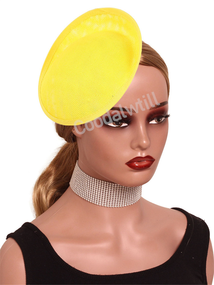 Wedding Supply Store - 20CM Fascinator Basis Hoed Haarspeld Bruid