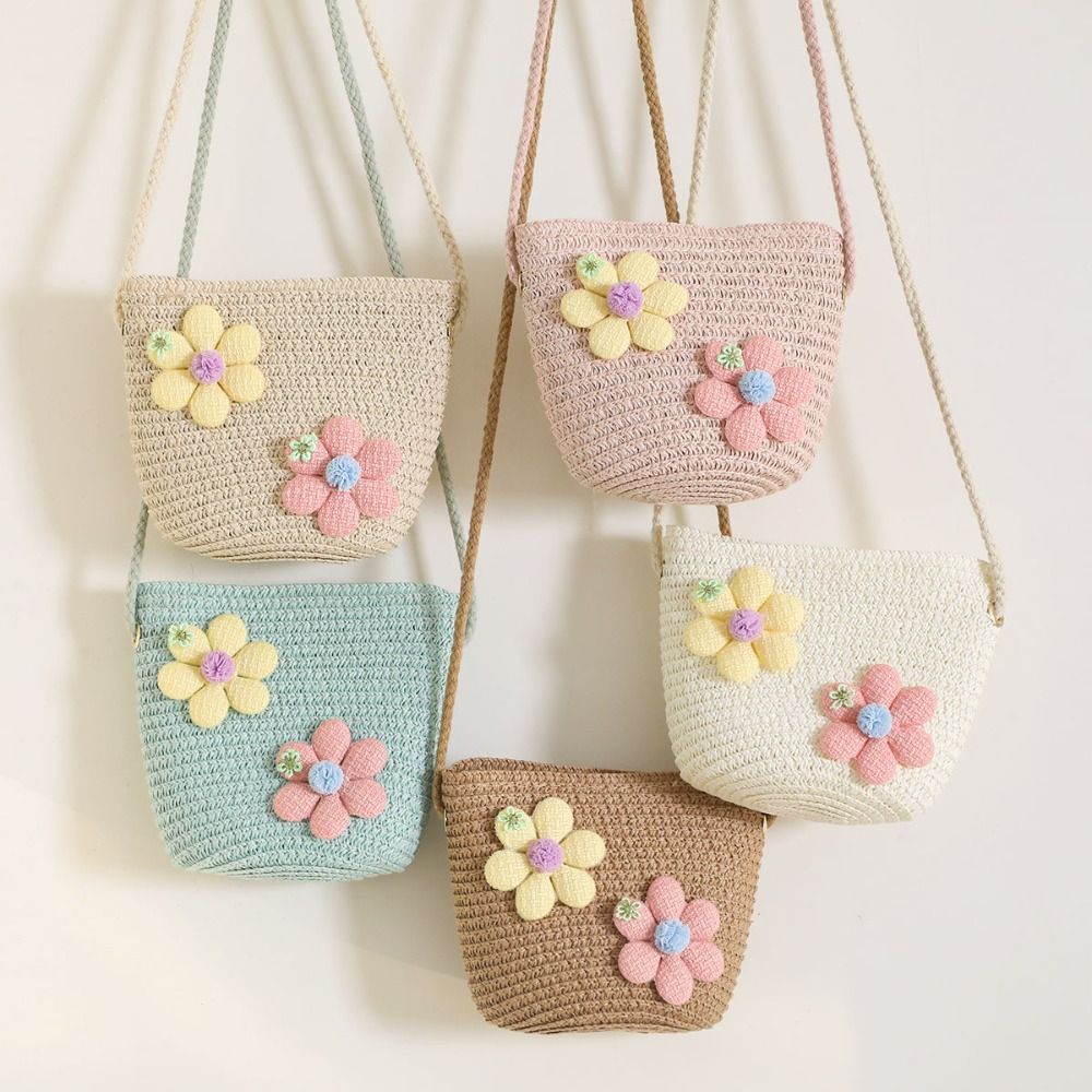 Handgemaakte geweven meisjesbl - Flower Girl Basket recensie en prijs