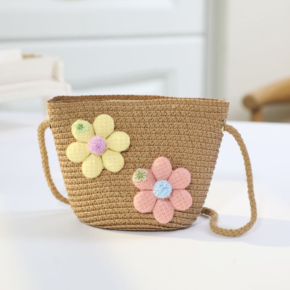 Handgemaakte geweven meisjesbl - Flower Girl Basket recensie en prijs