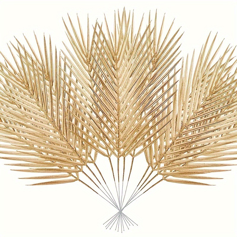 5 stks Gouden Kunstmatige Palm - Flower Girl Basket recensie en prijs