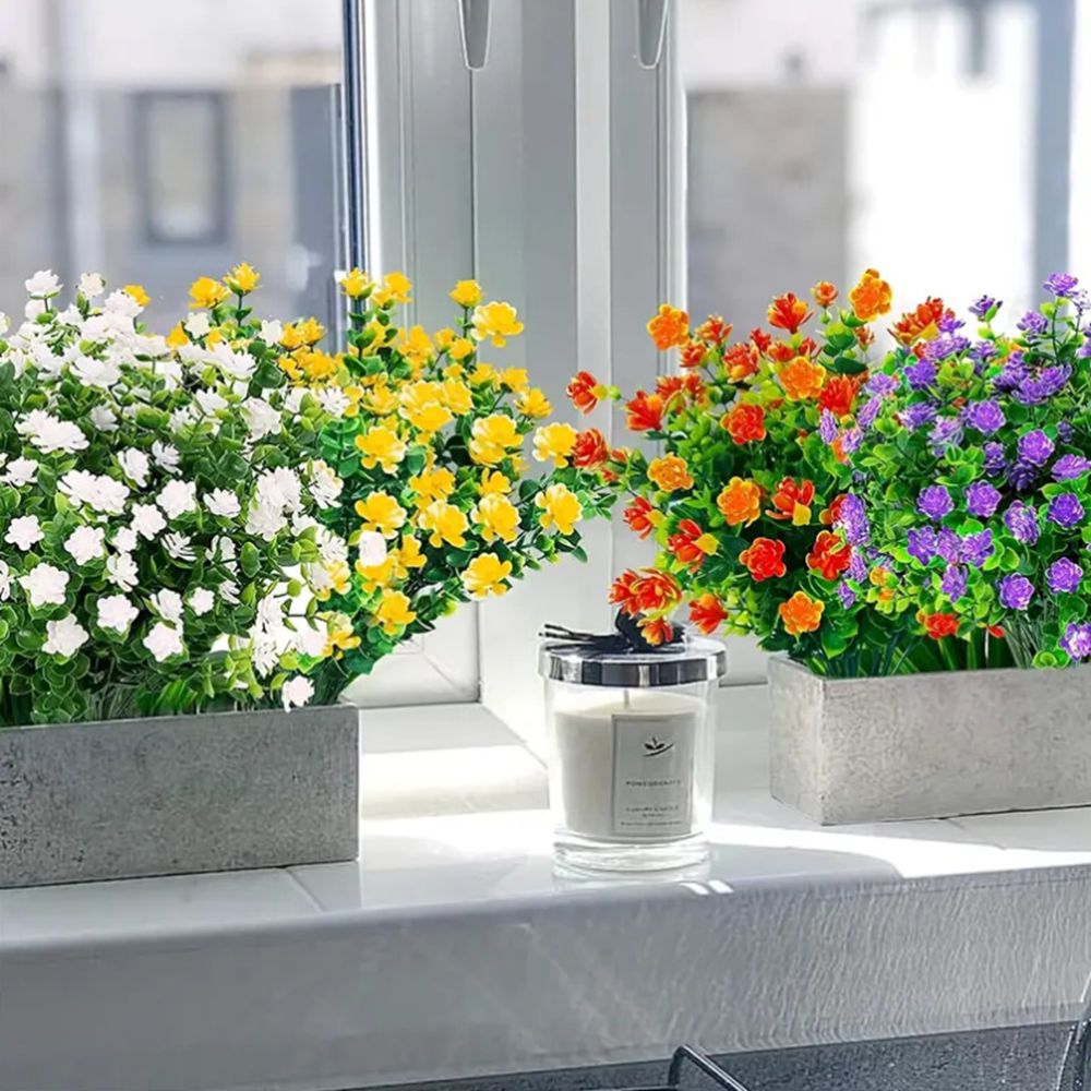 3/6pcs Kunstmatige Plant Bloem - Flower Girl Basket recensie en prijs