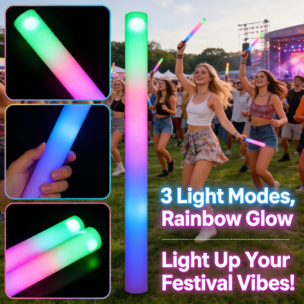 15/30 stuks RGB LED feestbenod - Wedding Supply In Bulk recensie en prijs
