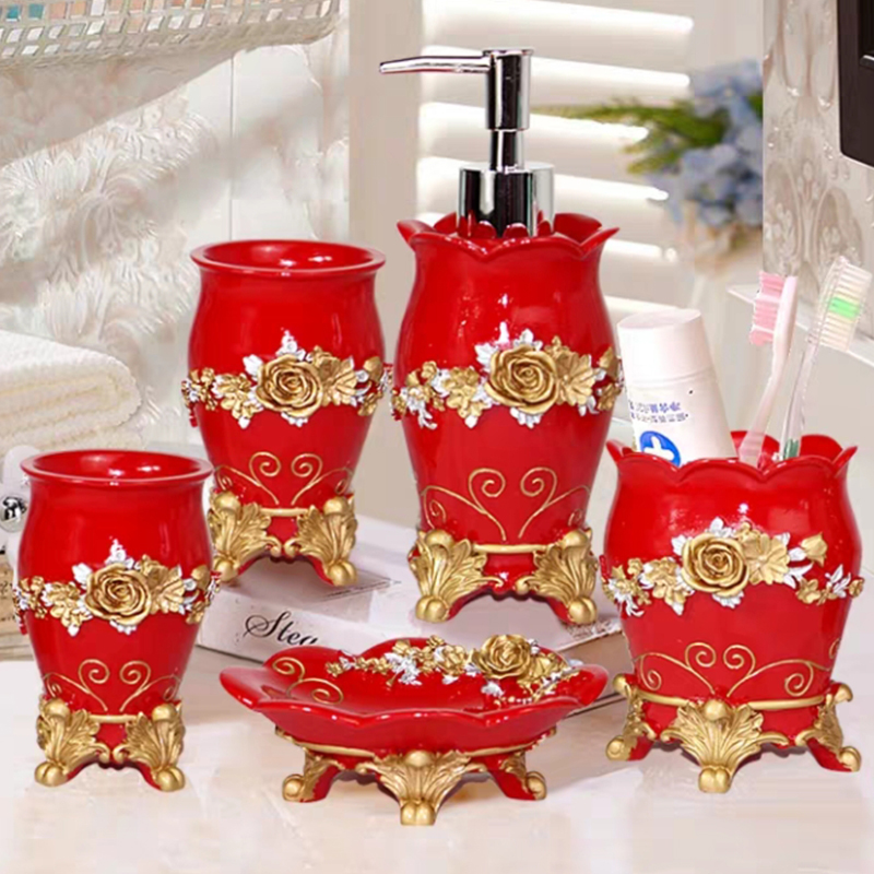 5 Pcs Fashion Badkamer Benodig - Wedding Bathroom Supply Kit recensie en prijs