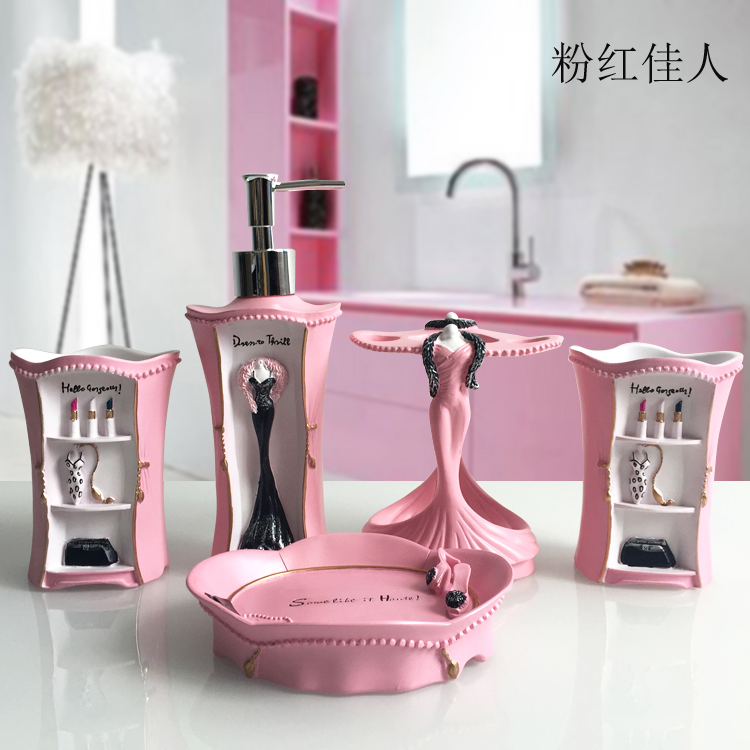 5 Pcs Fashion Badkamer Benodig - Wedding Bathroom Supply Kit recensie en prijs